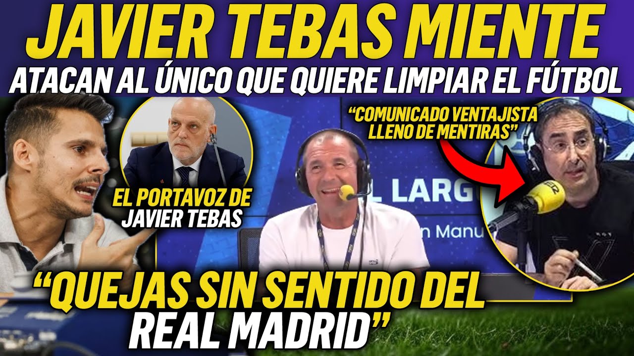 💥 ITURRALDE ATACA al REAL MADRID y FOUTO QUEDA RETRATADO por ser el PORTAVOZ de TEBAS