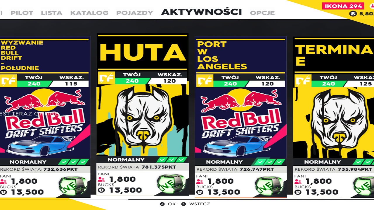 The Crew 2 Global Ranking in Drift TC2
