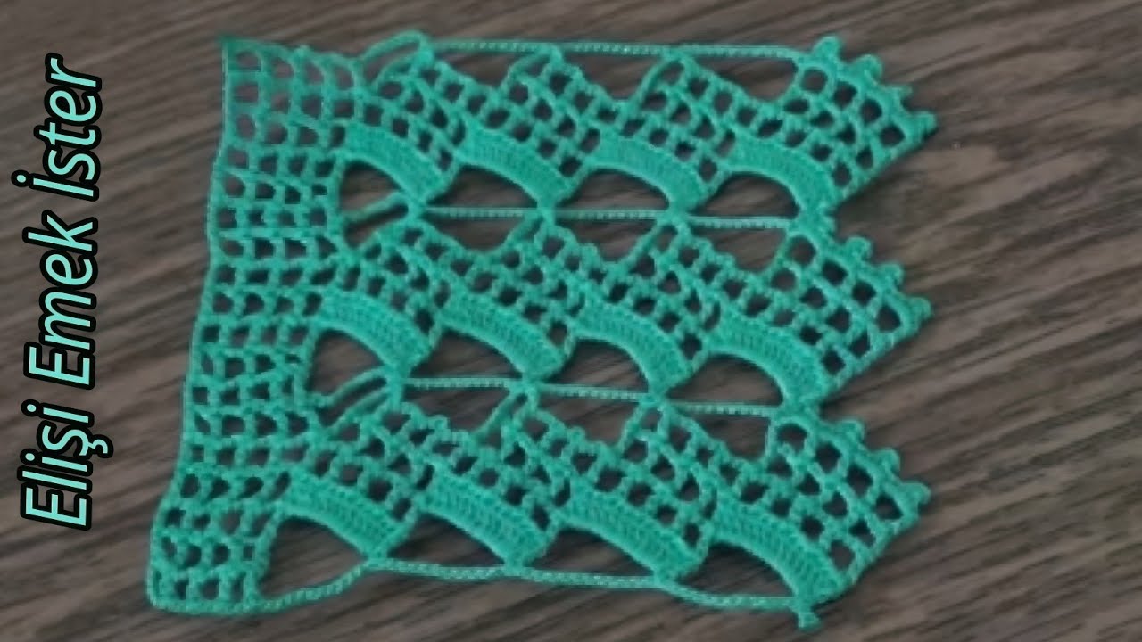 Düğüne az kaldı! Hızlı olsun ama gösterişli olsun diyenler için yaptım! #crochet #knitting