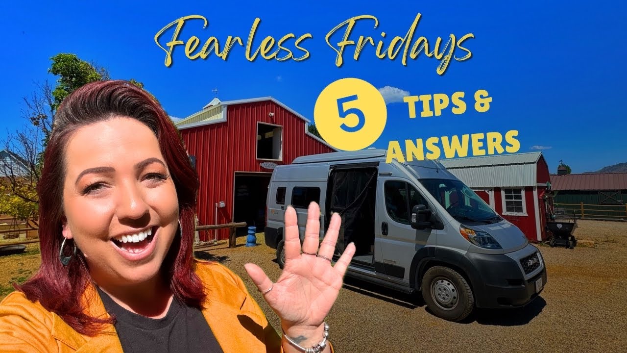 New to VAN life? SOLO Female Travel 101 | 5 Things I wish I knew + 5 Questions Answered from Season4