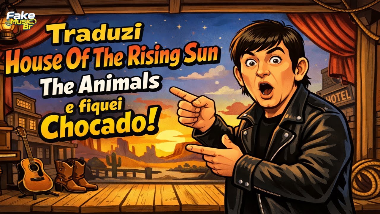House Of The Rising Sun em Português | The Animals (Casa do Sol Nascente)