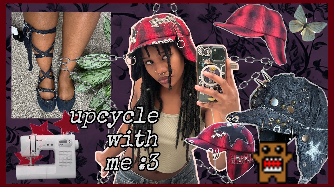 diy with me | punk hat and ballet flat alt diy tutorial