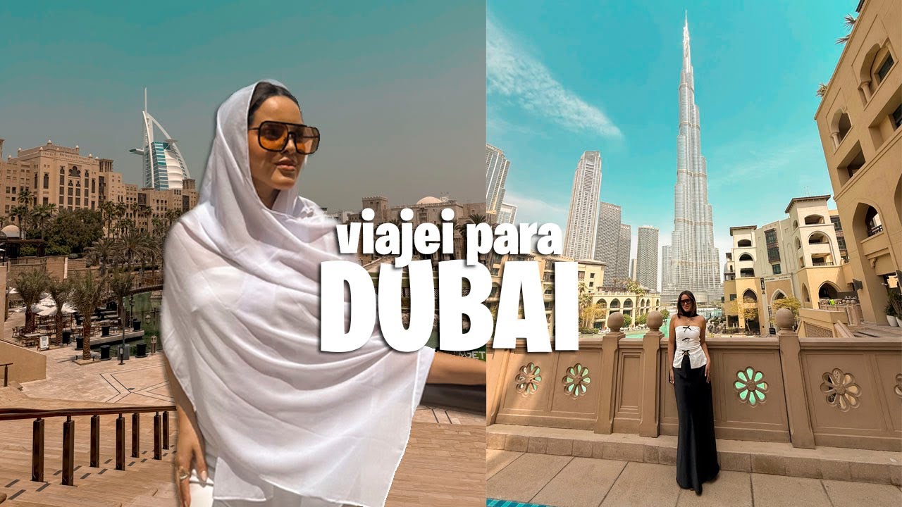 FIZ UMA PUBLI EM DUBAI - VLOG @Palloma Tamirys