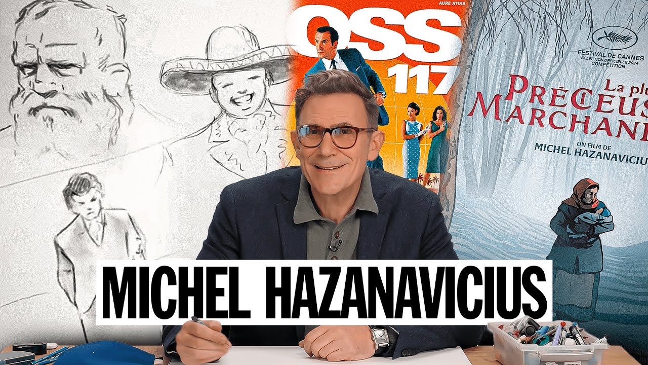 Michel Hazanavicius nous donne un cours de dessin 🔥