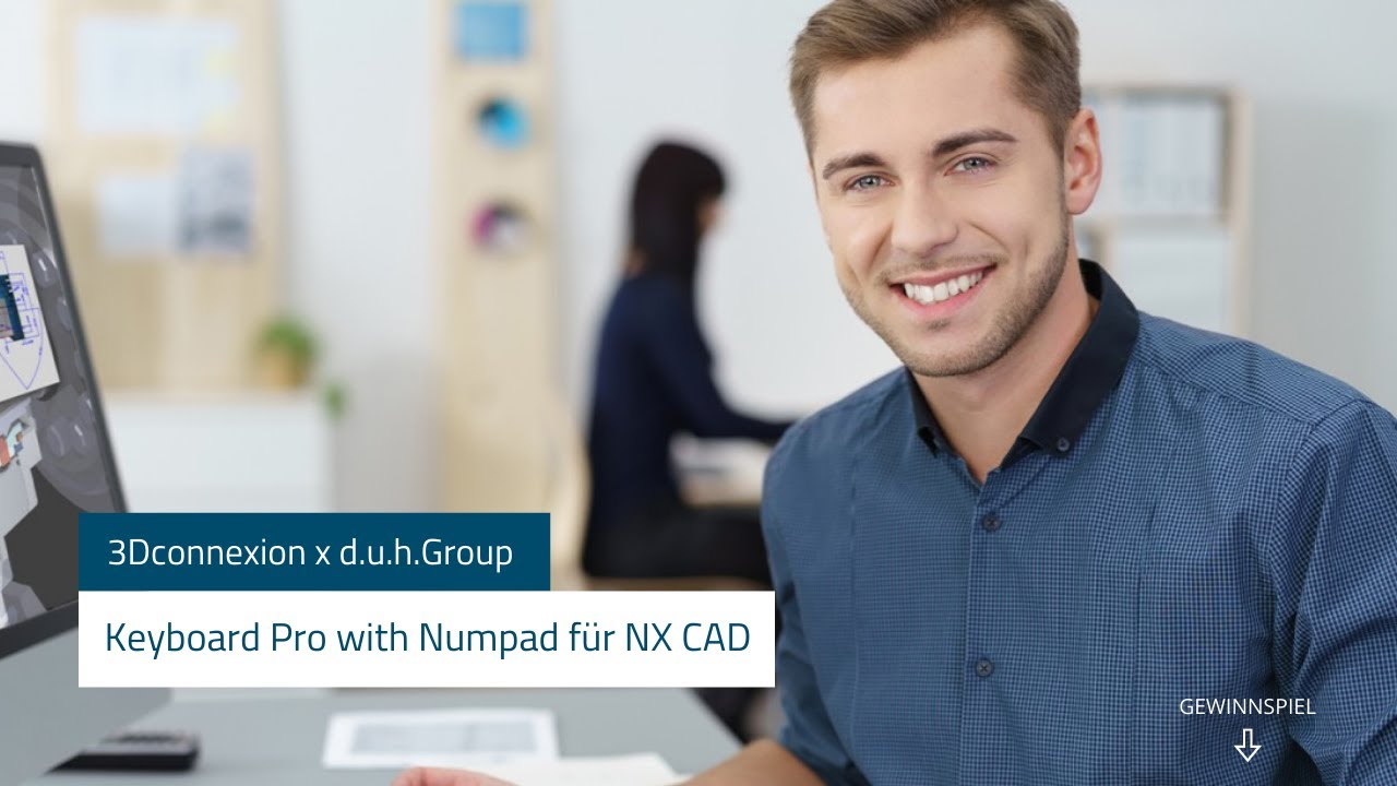 Keyboard Pro with Numpad (für NX CAD) von 3Dconnexion | d.u.h.Group