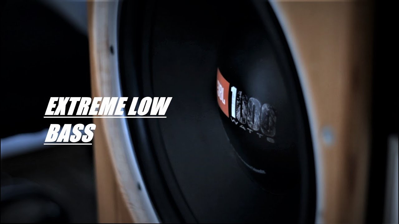 MONSTER DIY SUBWOOFER JBL GT4-12 LOW BASS TEST (PL) | 4K