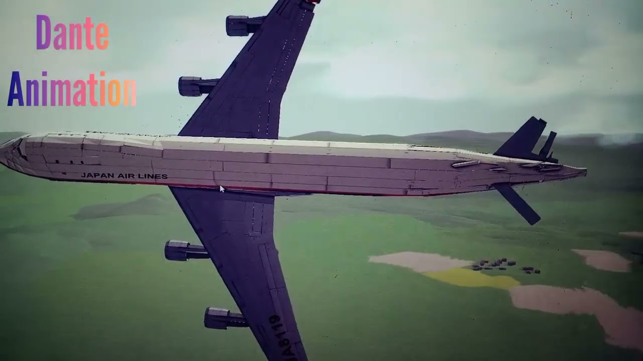 Recreación:Japan Airlines 123