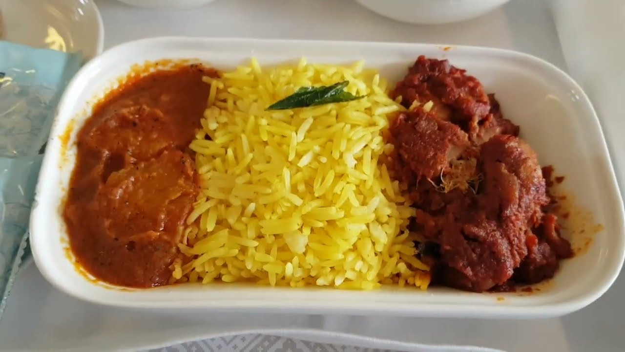 Malaysia Airlines Inflight Business Class Chef on Call Breakfast KLIA KUL - KCH Kuching Sarawak
