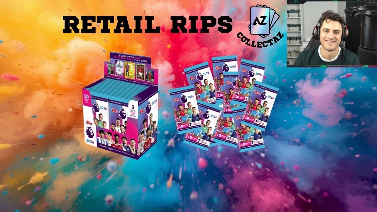 Retail Rips - Topps EPL 2025/26 Booster Box ft. Premier Pull and /10 insert!