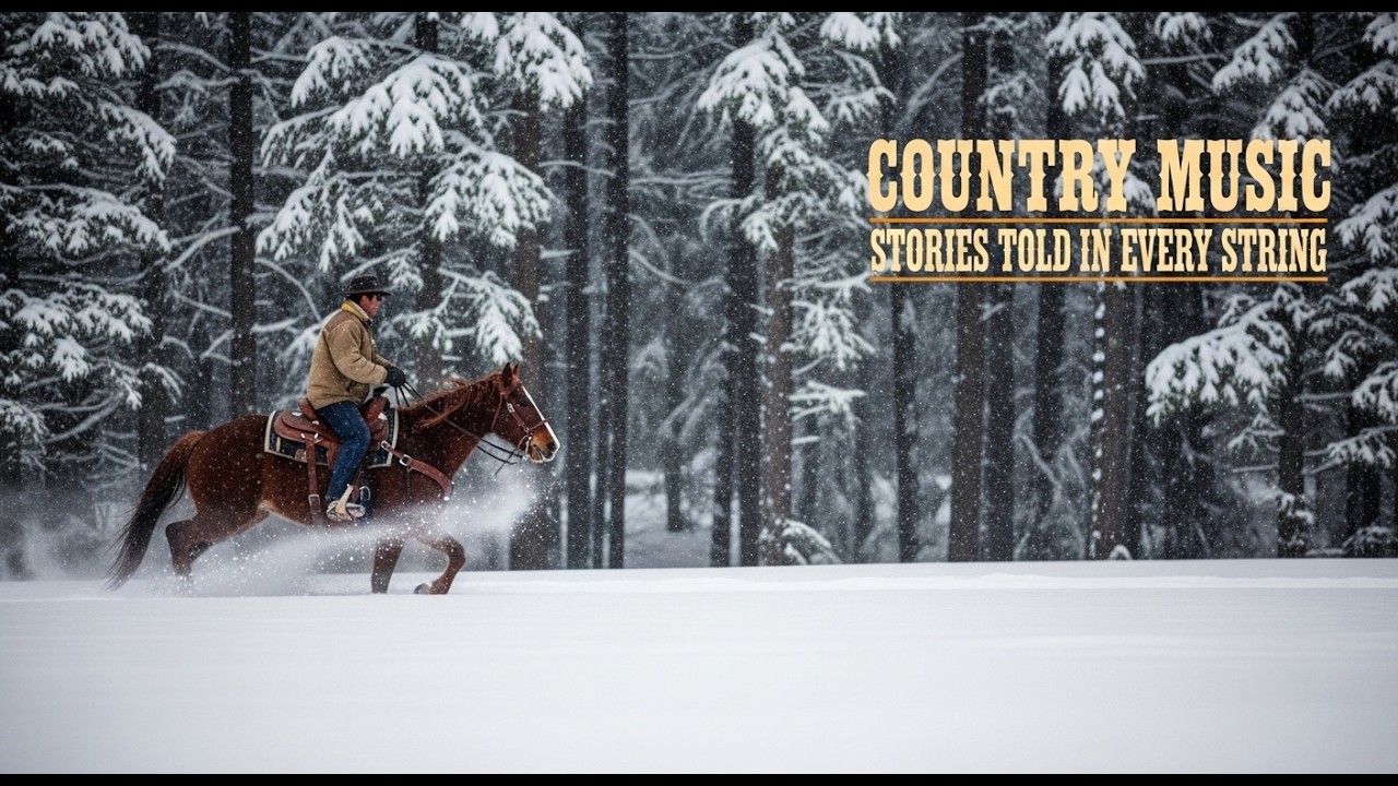 Country Music Live Stream | Classic Country Songs with Warm Acoustic American Night Feel