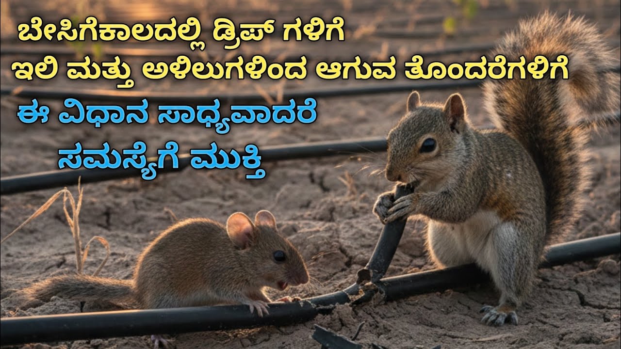 ಡ್ರಿಪ್ ನ ಬದಲಿಗೆ PVC ಪೈಪ್ ಗಳ ಸ್ಲ್ವಿಂಕರ್ ಸಿಸ್ಟಮ್ ನೀರಾವರಿ ಪದ್ದತಿ... @Jangama