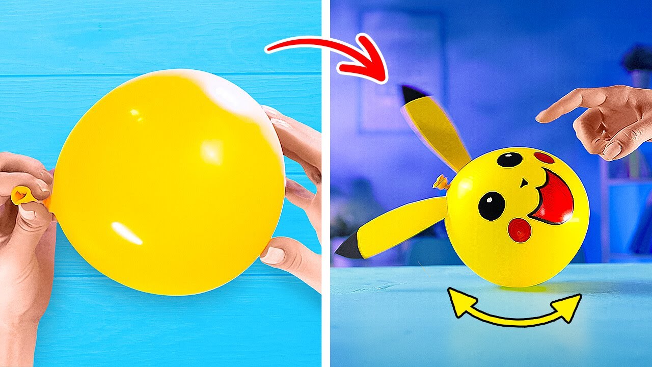 Giochi divertenti e lavoretti soddisfacenti ✨😍 Fai da te che puoi realizzare a casa