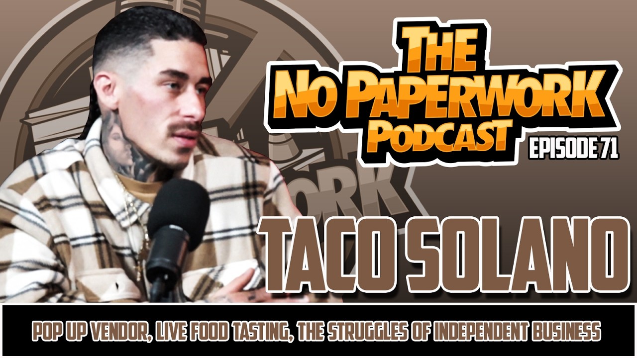 No PaperWork Podcast Episode 71 with Taco Solano