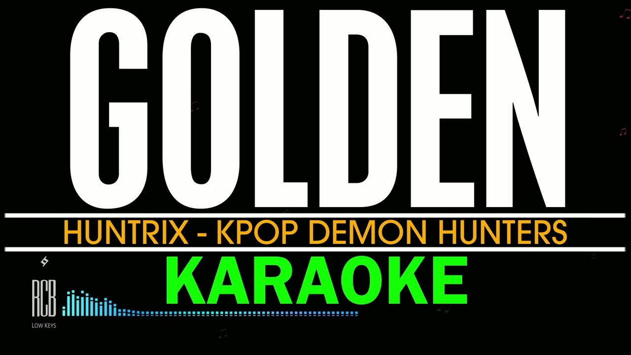 GOLDEN | HUNTRIX | KARAOKE