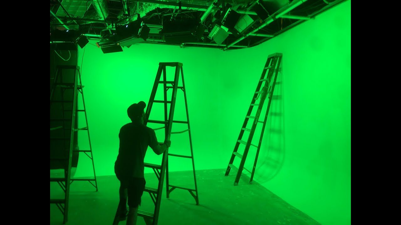 We build and install Studio Cyc Lighting Grid and Lighting and Cameras