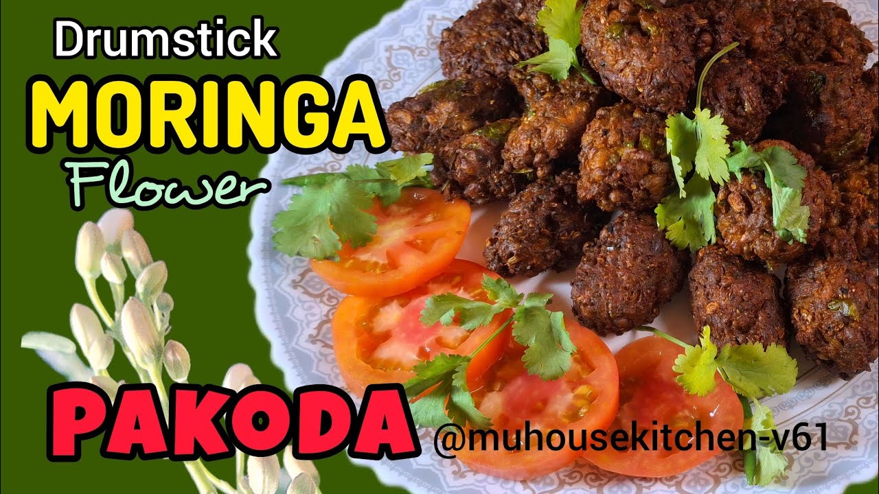 MORINGA flowers PAKODA packed with विटामिन C एंटी-ऑक्सीडेंट्स से भरपूर #bpcontroller #ahjankepakoda 