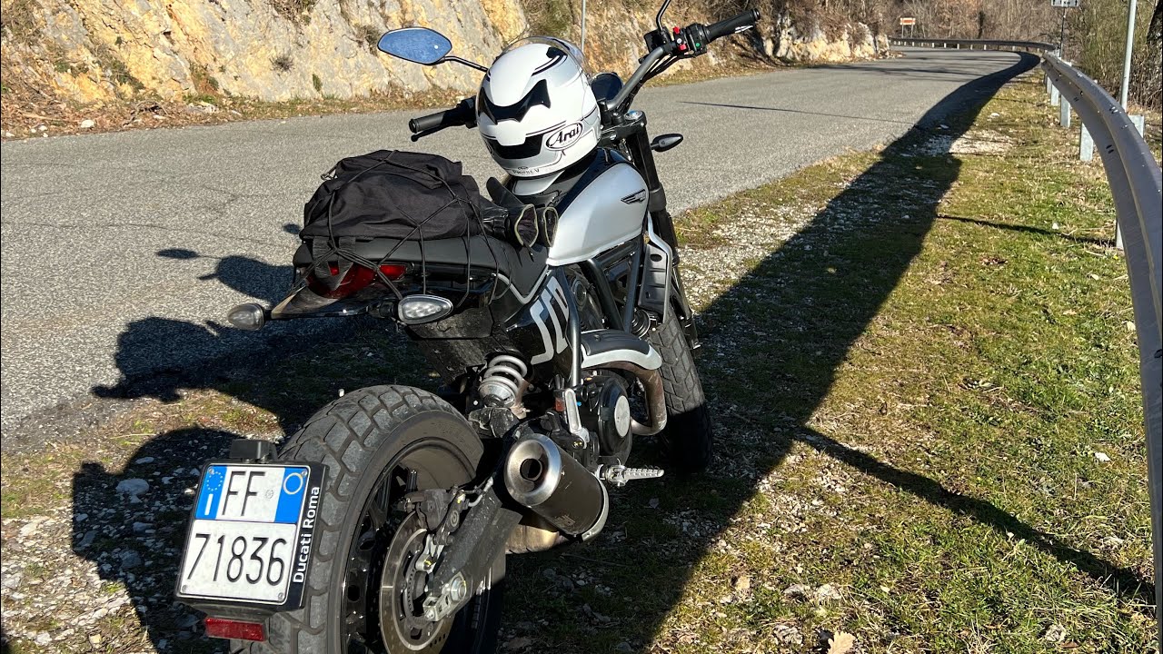 Ducati Scrambler Icon 2023 / Subiaco - Jenne / RAW POV