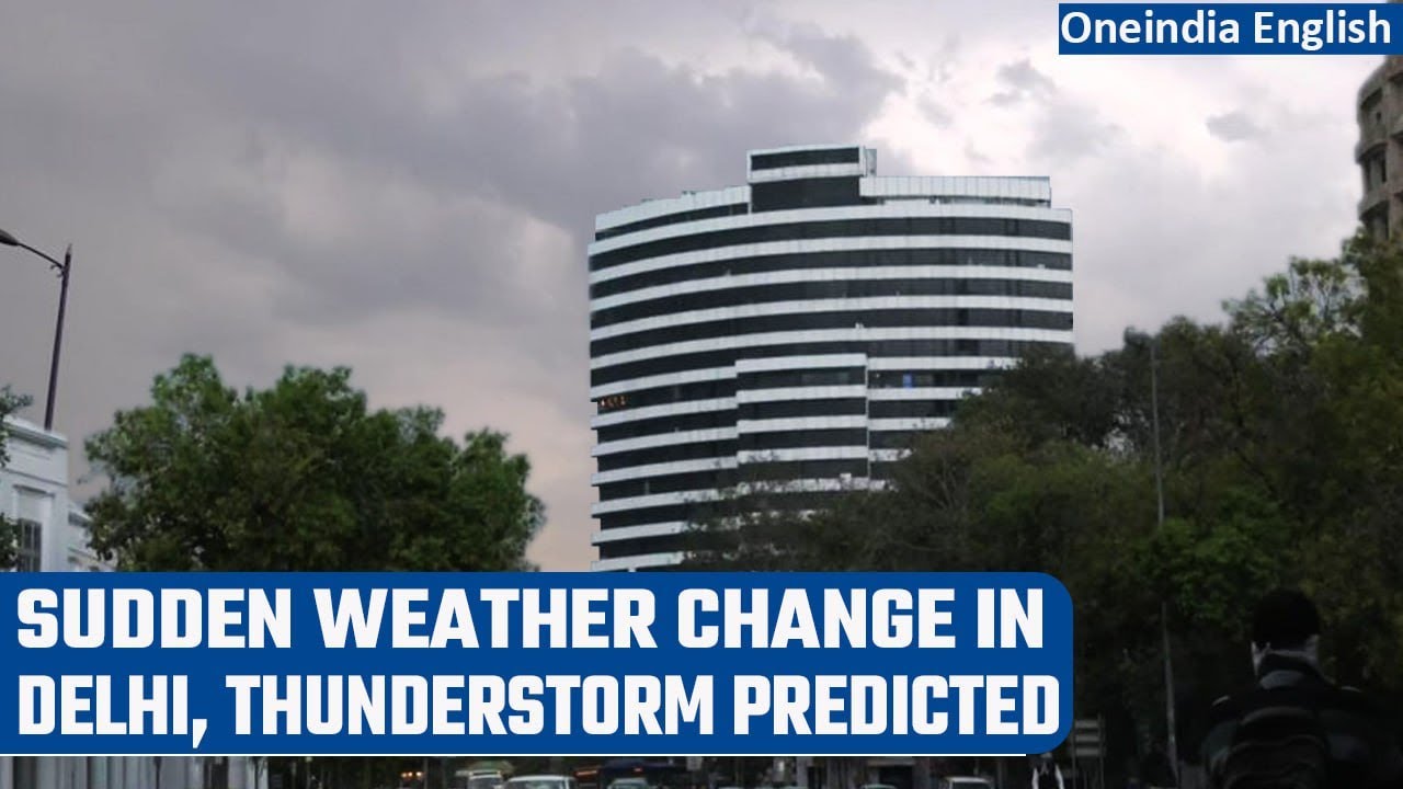 Delhi Wakes Up To Strong Winds, Light Rain, Thunderstorm Predicted | Oneindia News