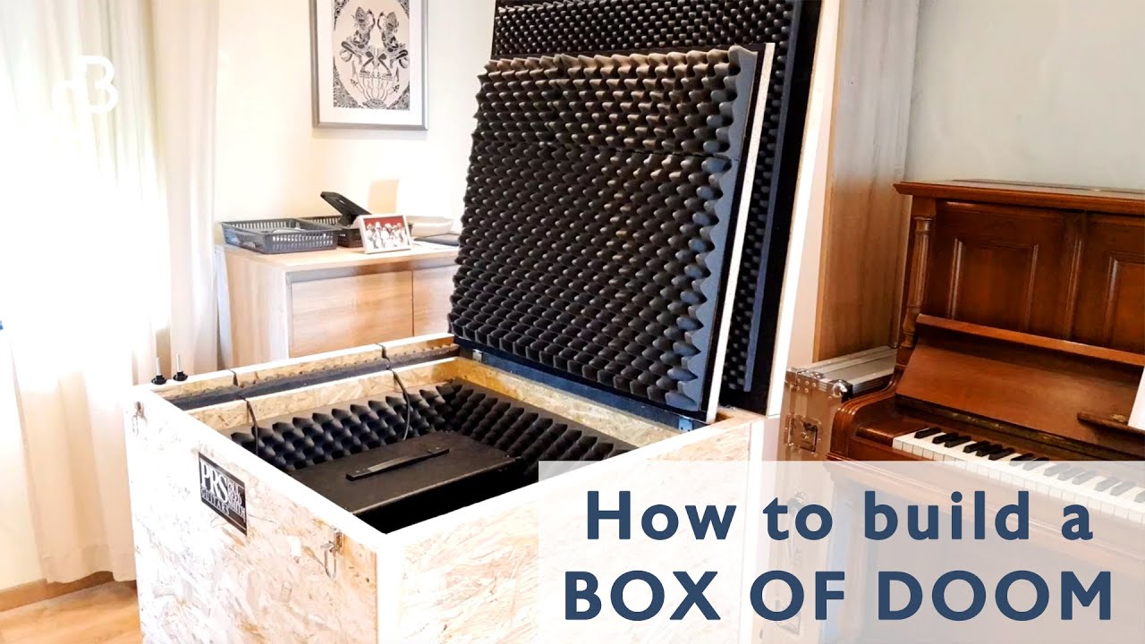 How to build a box of doom for electric guitar recording