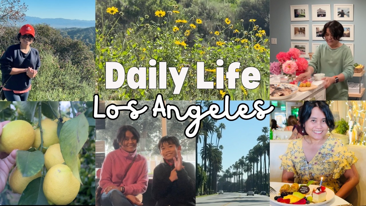 Life in Los Angeles VLOG 🇺🇸🇵🇭 Filipino Mom Weekly Routine, Gardening, Home Cooking & Seafood City