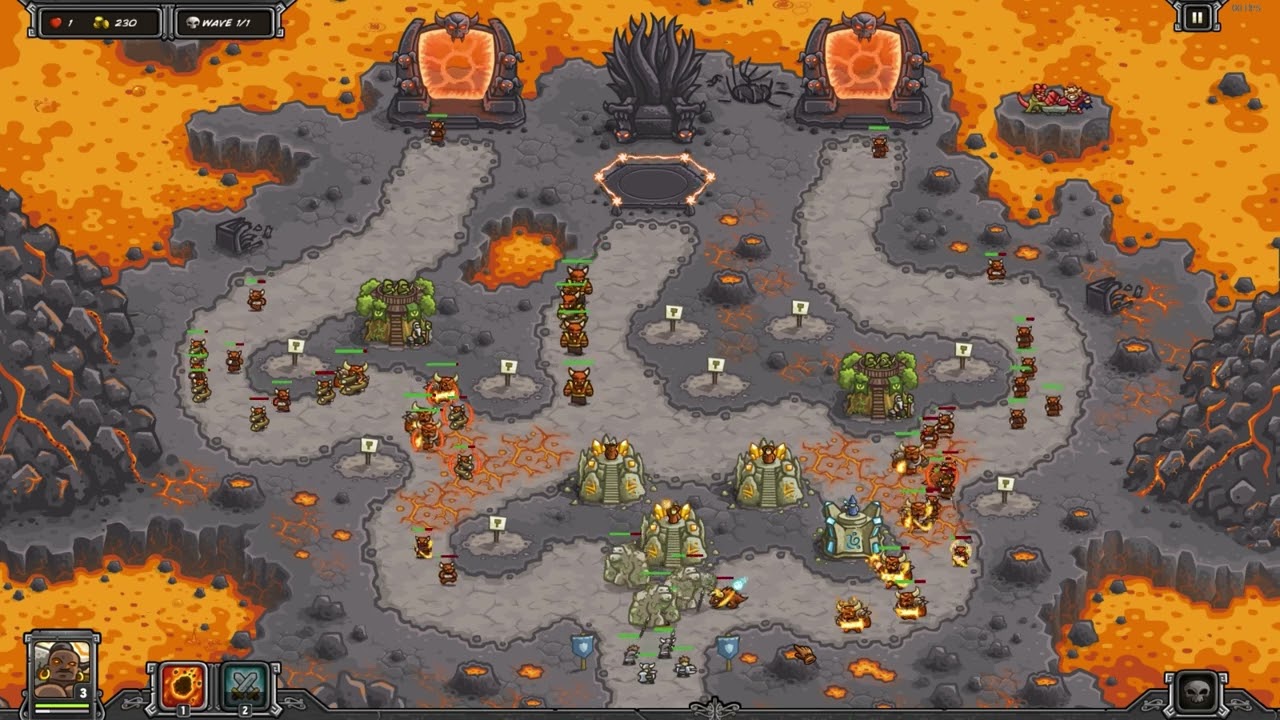 Kingdom Rush - Pandaemonium - Veteran - Iron Challenge