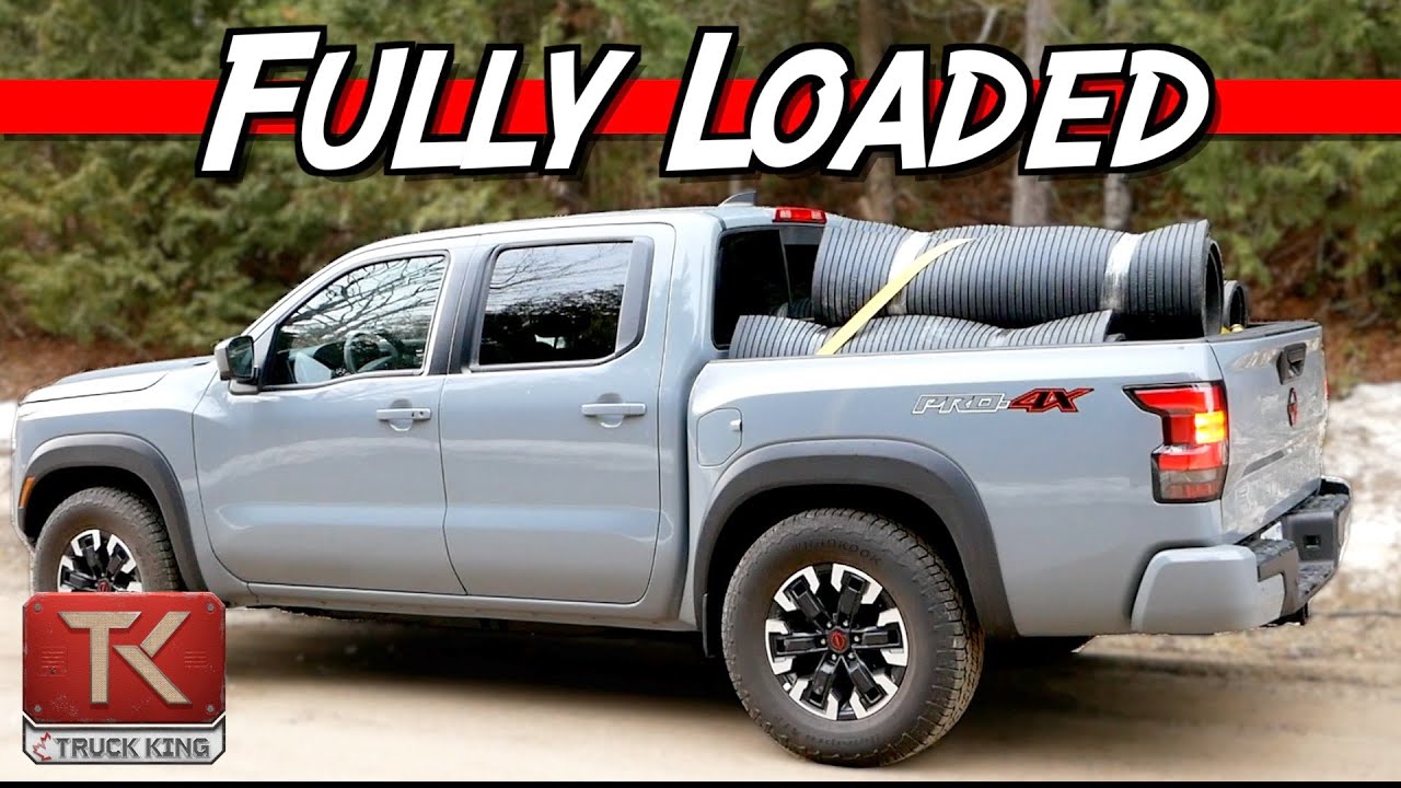 2022 Nissan Frontier PRO-4X MAX Payload Test - Hauling Heavy in a Little Nissan