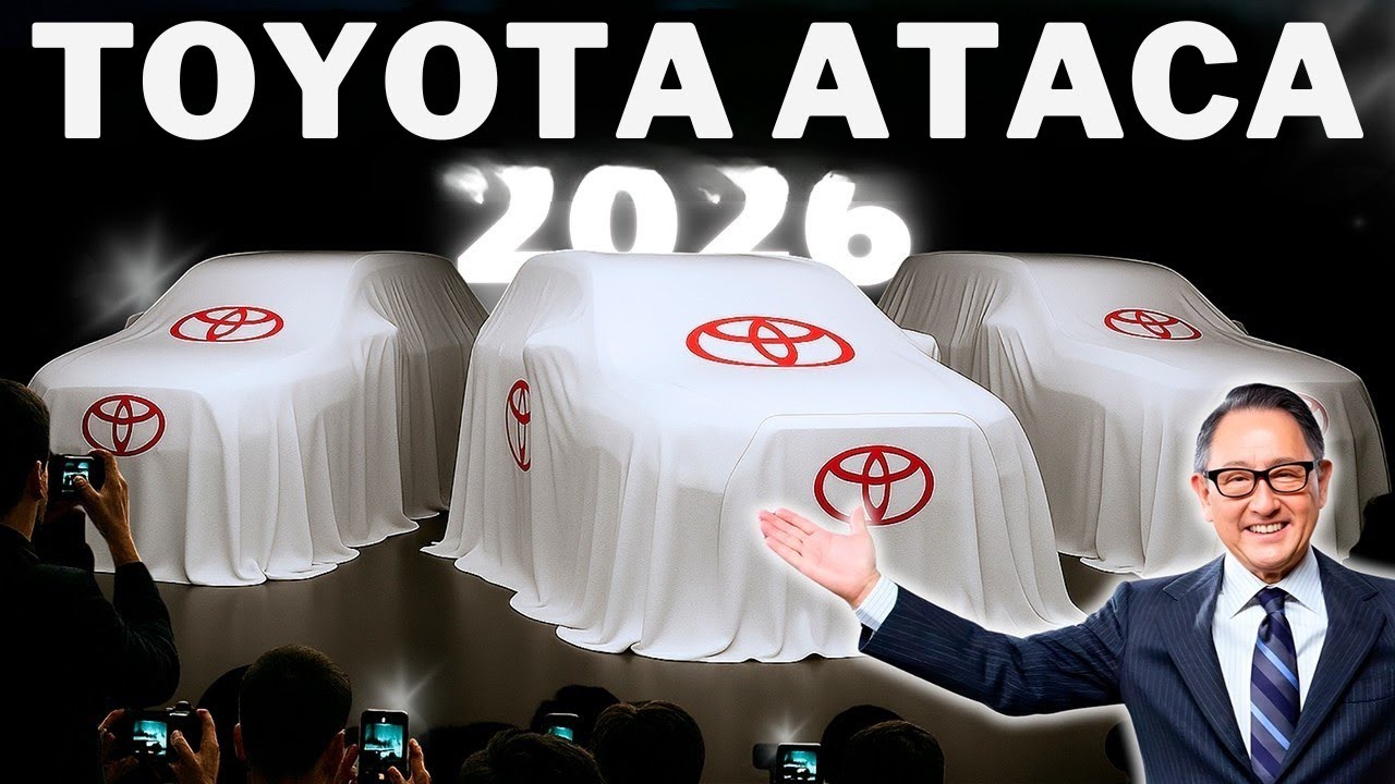Toyota Apresenta Seus Carros 2026 e Assusta Todo o Mercado! 😱