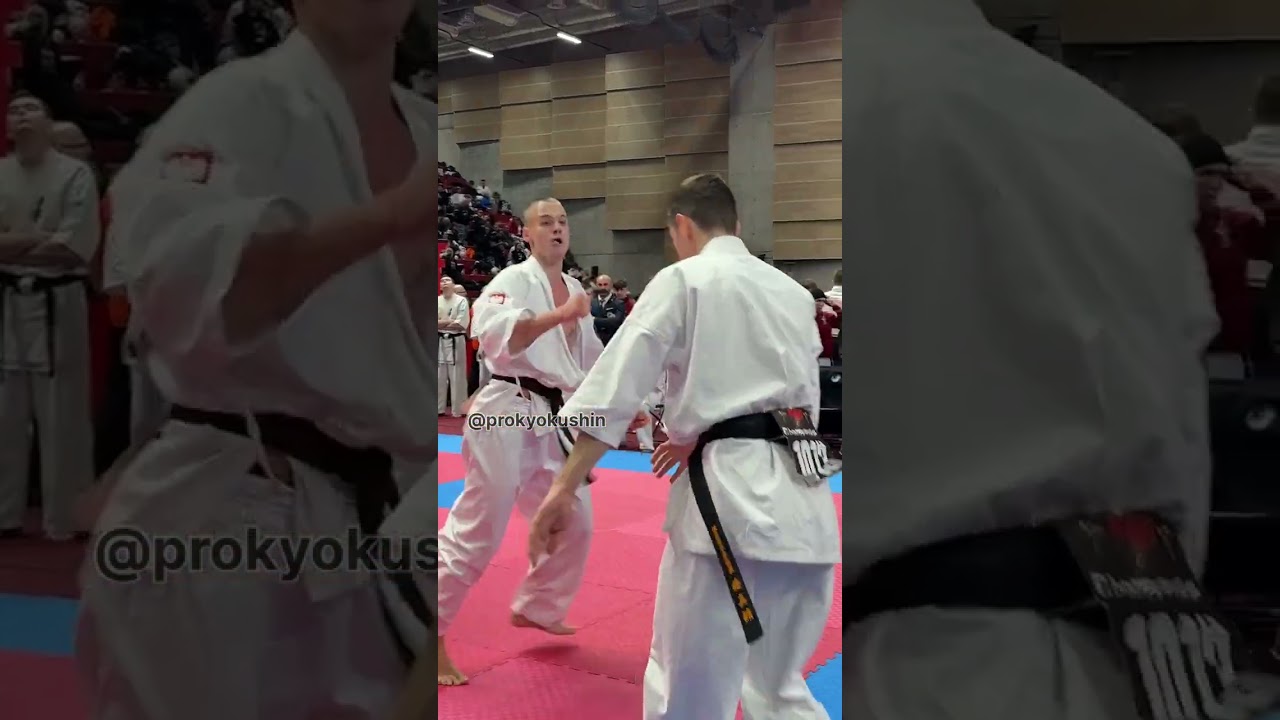 1/16 -70kg Gabriel Biernacki (POL aka) - Cosmin Mihai Maroiu (ROU) WKB World Kyokushin Championship 