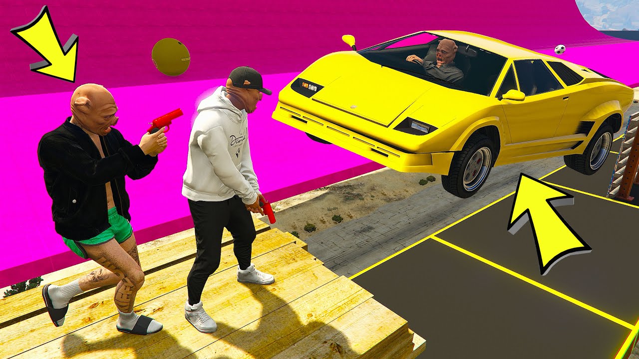 GTA 5 ONLINE 🐷 CORRIDORI VS LAMBORGHINI !!! 🐷 LTS 🐷DAJE !!