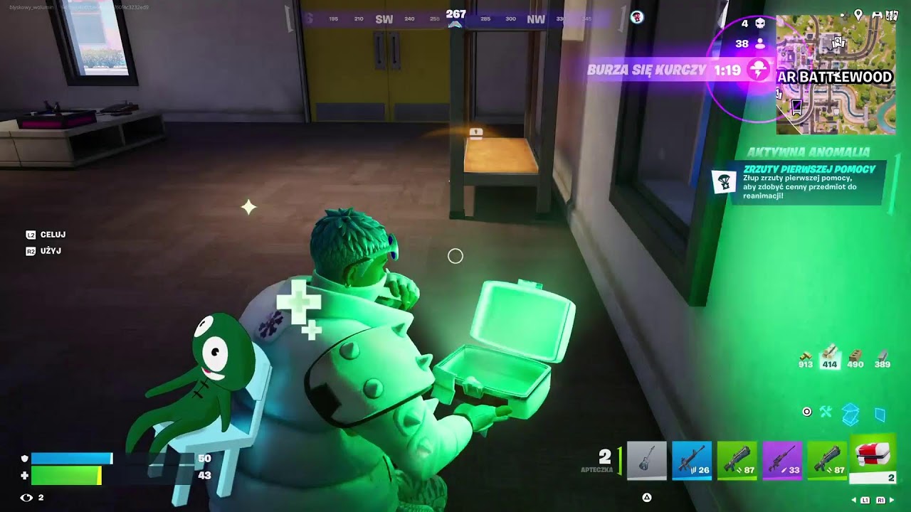Droga do 250 poziomu  w Fortnite 2