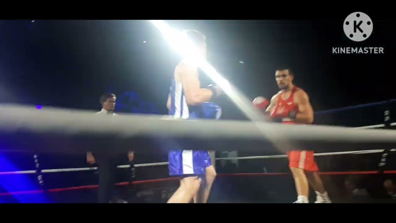 Boxe . Louis Ameline- Jeremy Roulleau. Championnats de Normandie 2023.