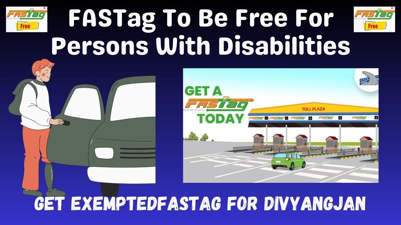 दिव्यांगजनों के लिए Free कार फास्टैग |Apply Free Car FASTag For Divyangjan # freefastag