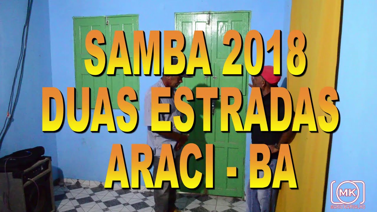 SAMBA DE RODA / SAMBA BRASILEIRO - GRUPO AMIGOS DE ZÉ ROQUE / 2018 EM DUAS ESTRADAS ARACI BA - TV MK
