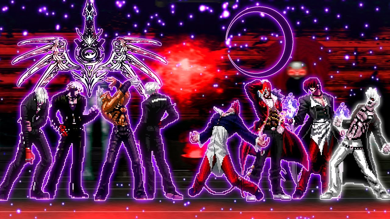 Kof Mugen Orochi K´ Team VS Orochi Iori Team!!