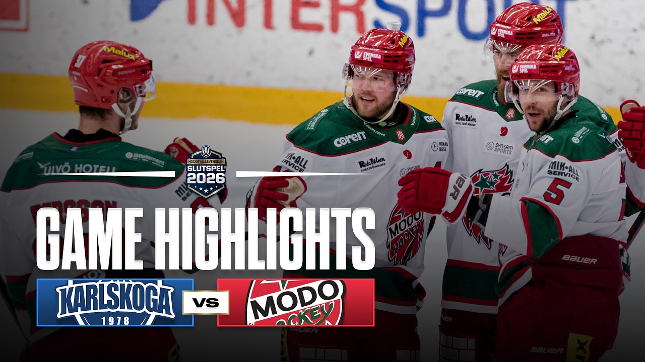 Semifinal 1:7: BIK Karlskoga vs. MoDo | Highlights 1/4