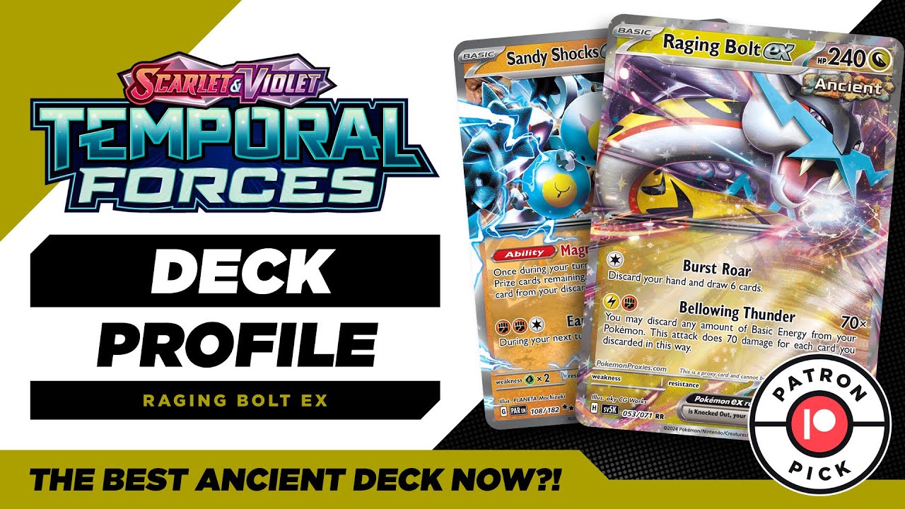 Raging Bolt ex IRL Deck Profile - Is This Strategy FINALLY Good?