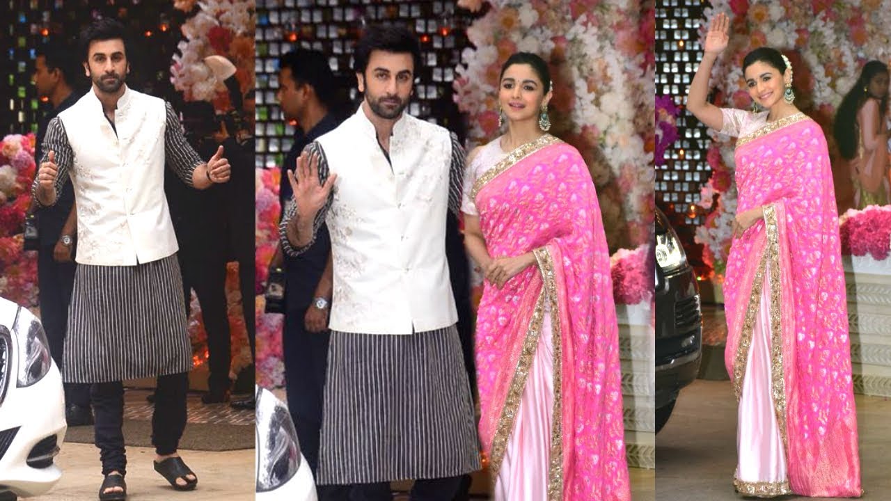 LIVE: Alia Bhatt With Boyfriend Ranbir Kapoor At Akash Ambani & Shloka Mehta's Engagement Bash