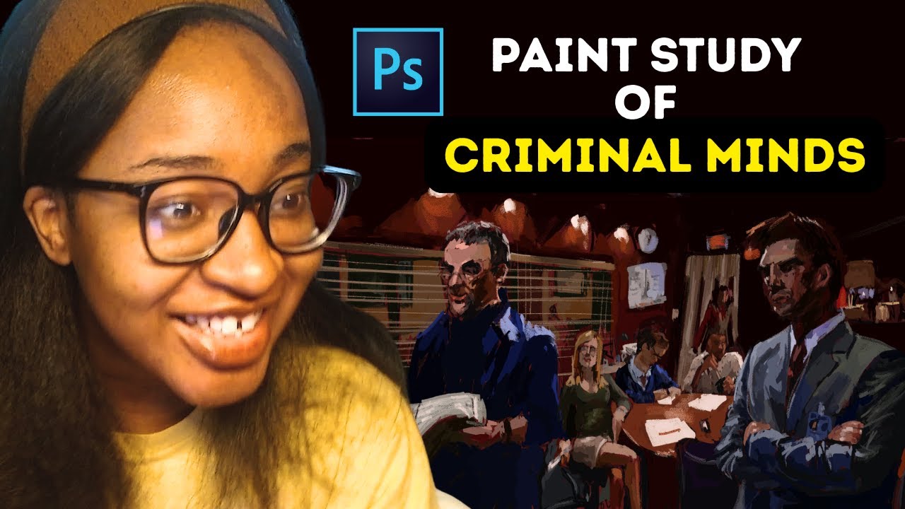 perfect non-serious video for your lunch break | paint study in psp