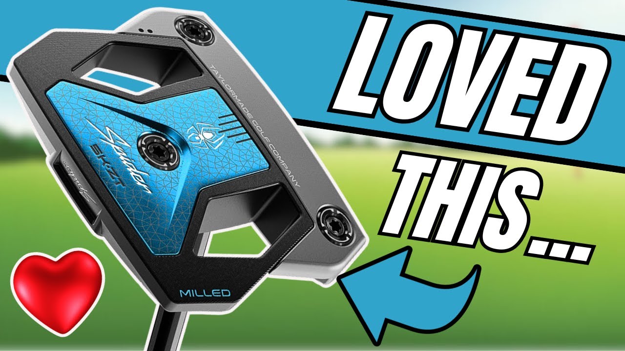 THIS PUTTER BLEW ME AWAY! TaylorMade Spider ZT Putter