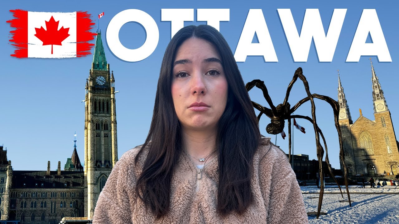 Fuimos a la Ciudad MÁS ABURRIDA de Canadá | Ottawa 🇨🇦