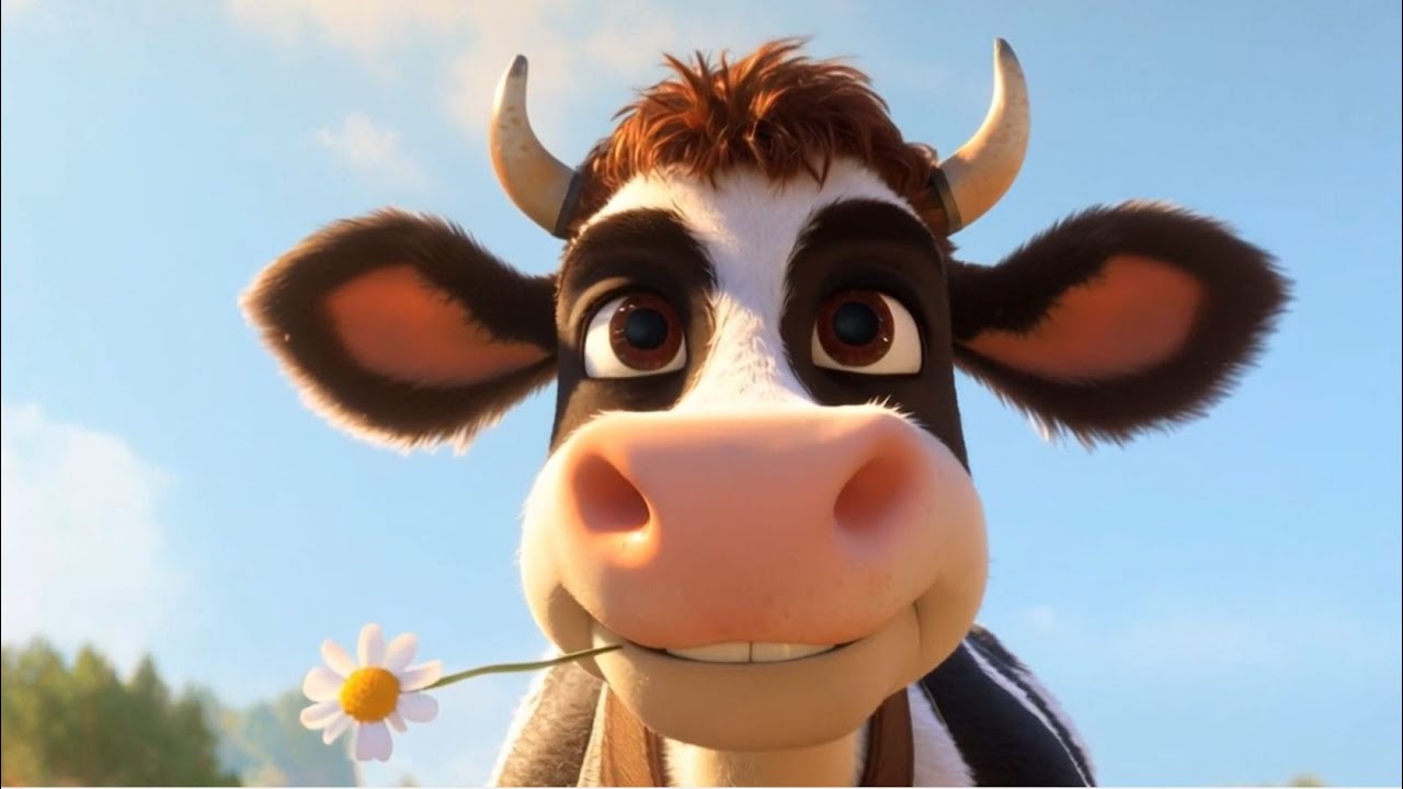 🐄🎵 La Mucca Allegra – Canzoncina Interattiva per Bambini | Impariamo Giocando!