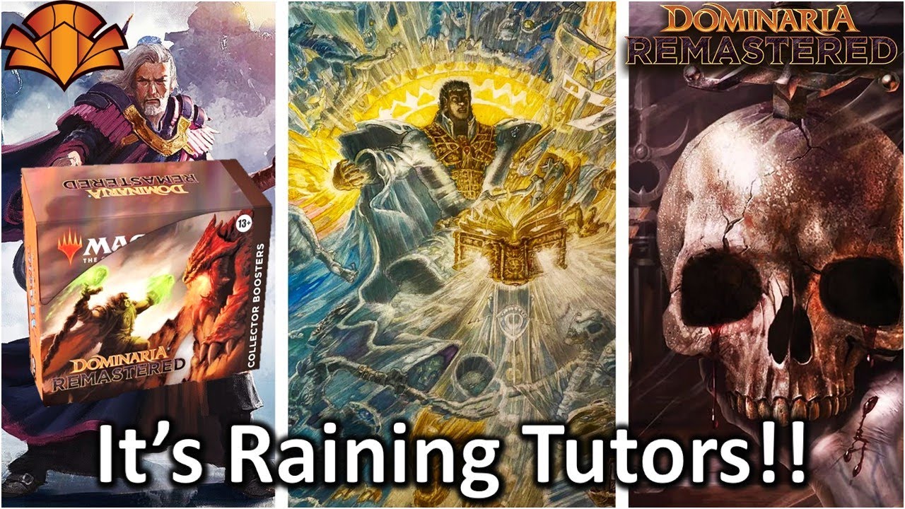 It's Raining Tutors!! - Dominaria Remastered Collector Booster Box Opening!