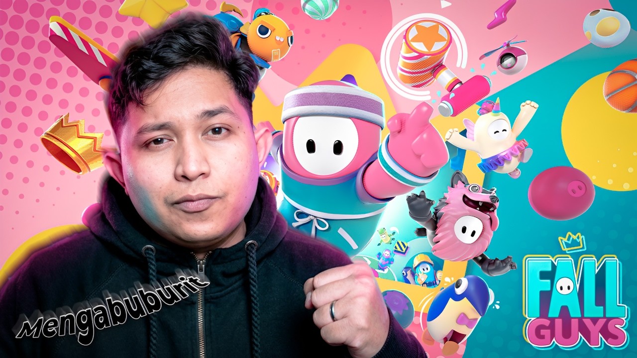 KU JADI RAJA!! Gak Ada yang Bisa Halangi Kemenangan Aku - Fall Guys