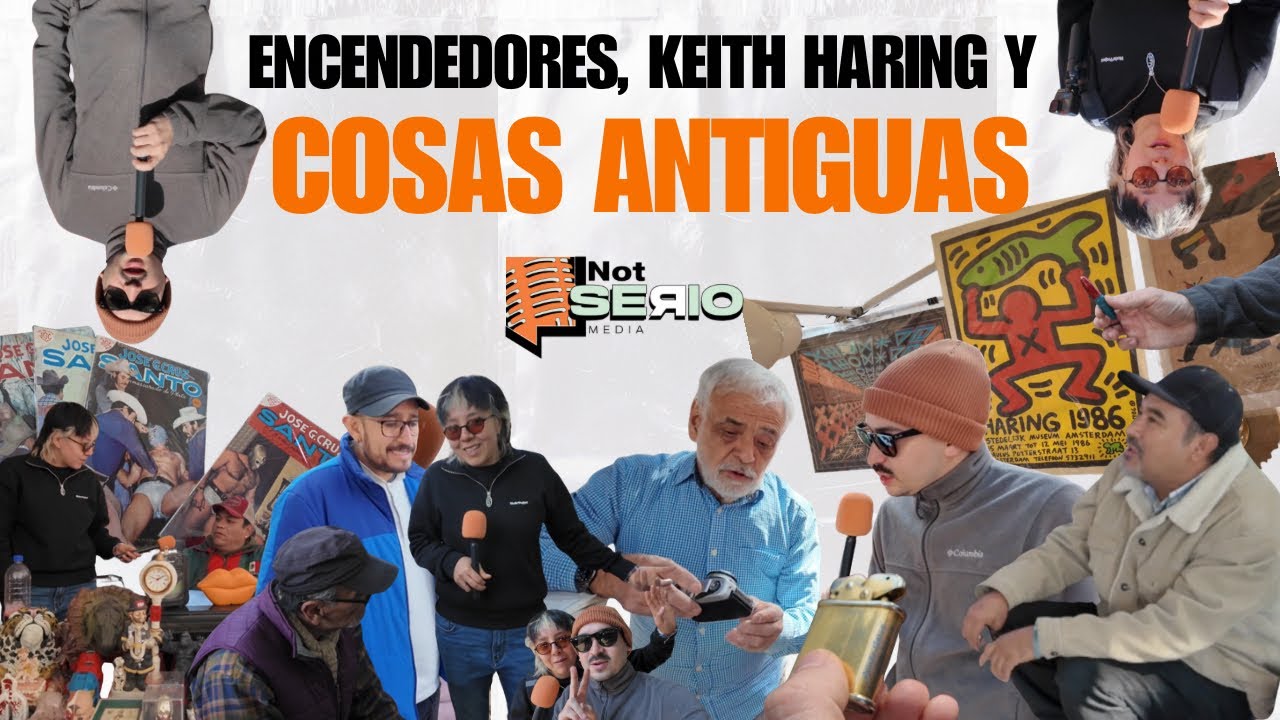 ENCENDEDORES, KEITHHARIN Y COSAS ANTIGUAS | #RandomCalle