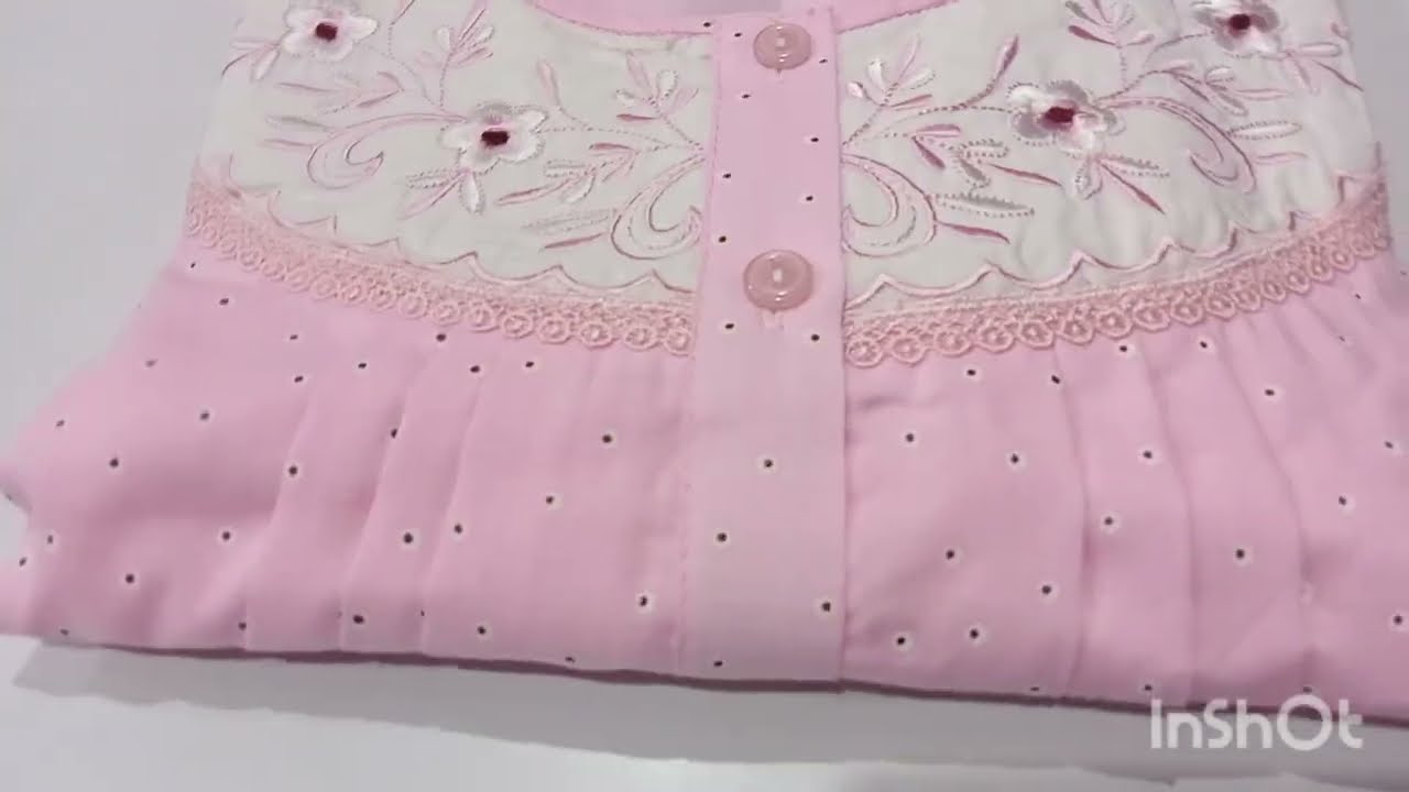 Branded light colour cotton nighty with price