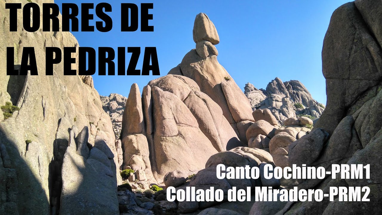 TORRES DE LA PEDRIZA DESDE CANTO COCHINO | SIERRA DE GUADARRAMA-MADRID