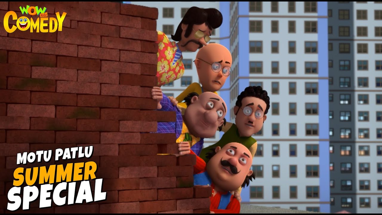 Motu Patlu Ki Comedy | season 13 Compilation | 60 | Cartoons for Kids | Wow Kidz Comedy