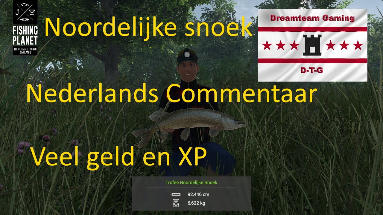 Fishing Planet -  Noordelijke snoek  (veel geld en XP maken) Michican Saint croix lake Nederlands