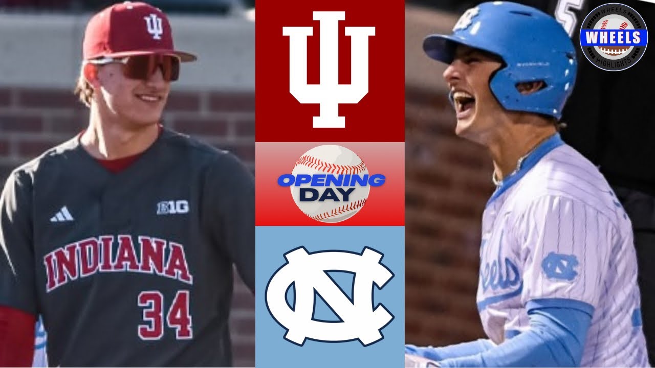 Indiana vs #11 North Carolina | Opening Day! | 2026 College Baseball Highlights