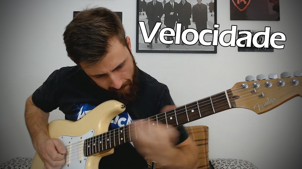 Como adquirir VELOCIDADE na guitarra - Dica simples